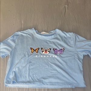Butterfly Kindness Crop Top